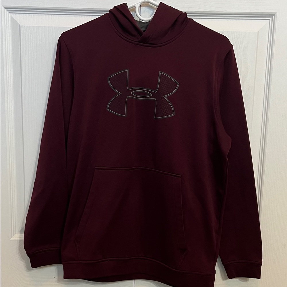 Under Armour Men's Dark Red Hoodie